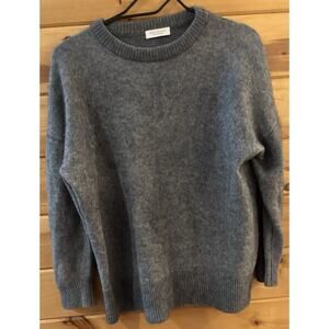 Beauty And Youth United Arrows Wool Blend Sweater Gray Sz XL Cozycore Preppy